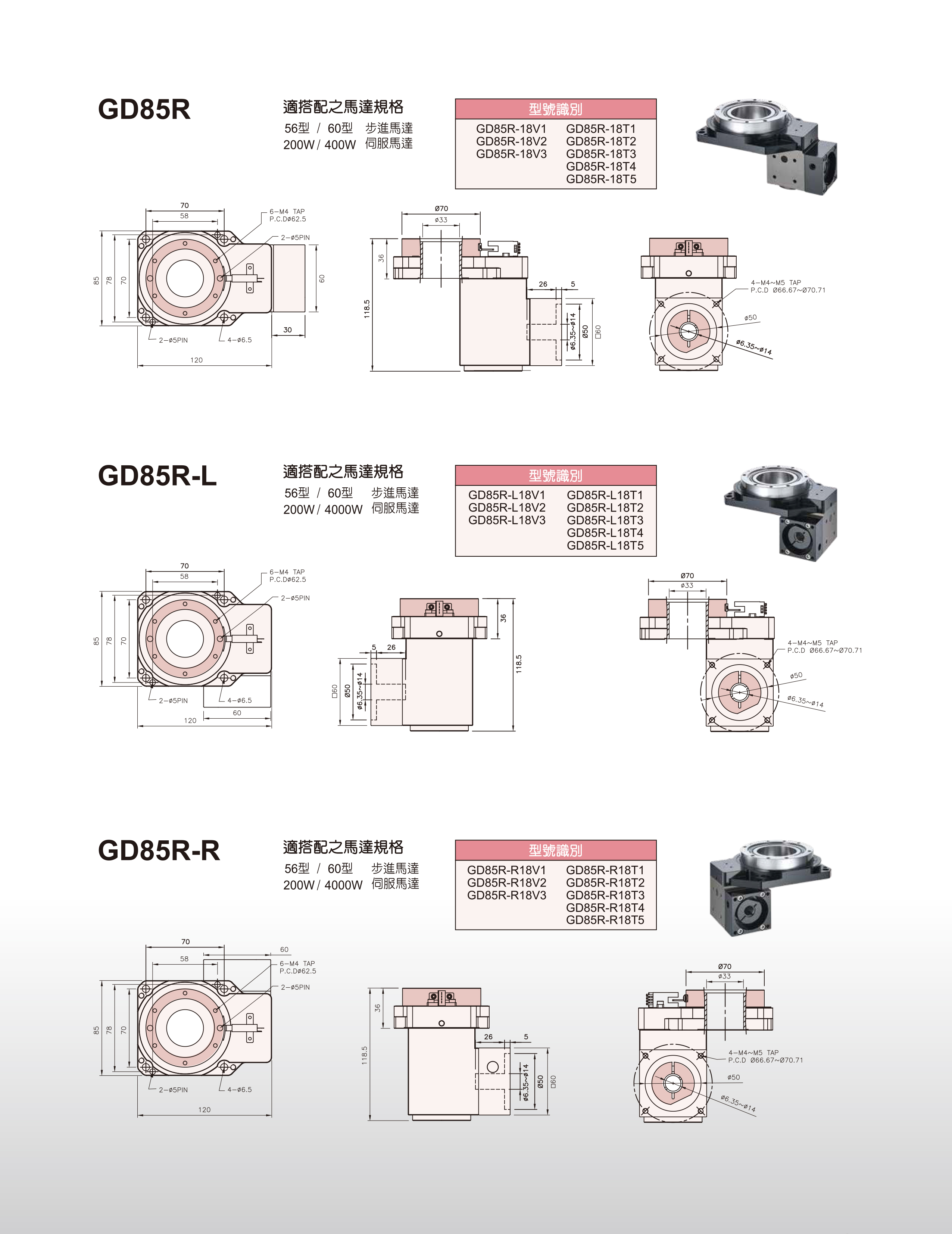 GD85 中空旋轉(zhuǎn)臺(tái)